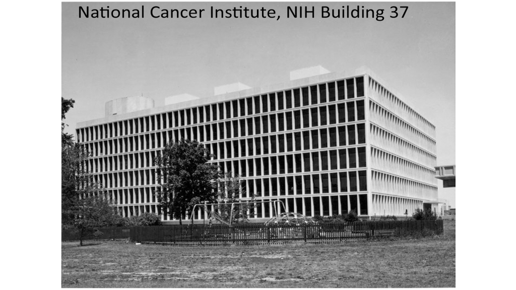 NIH Building 37. Cancer Research